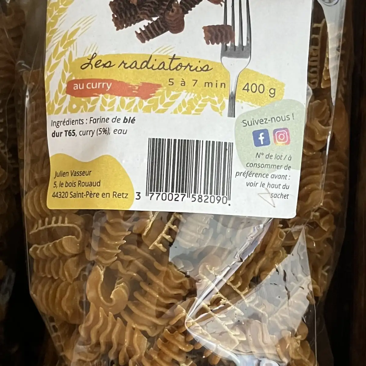 Les radiatoris au curry